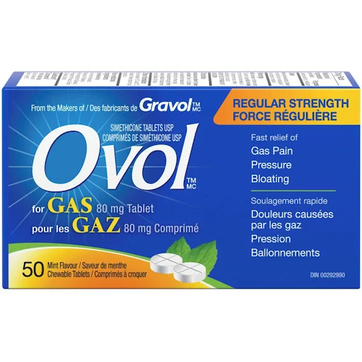 Ovol Regular Strength Chewable Tablets