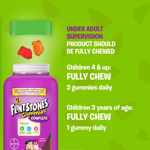 Flintstones Complete Kids Multivitamin Gummies