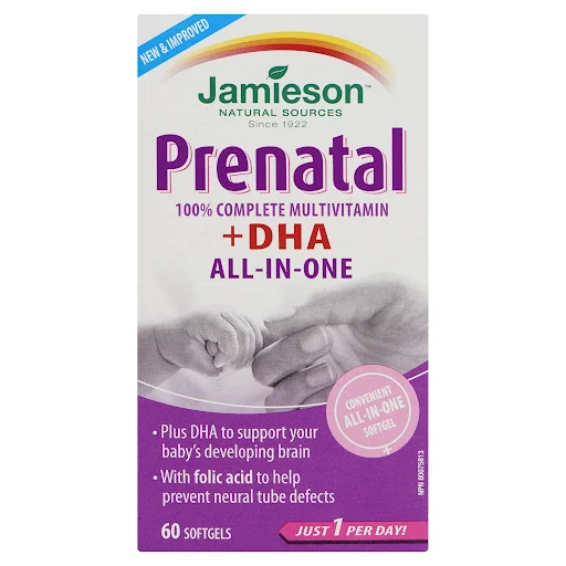Jamieson Prenatal Complete with DHA 60 Softgels