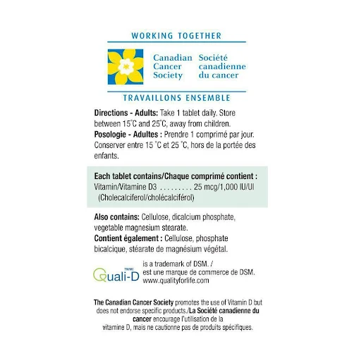 Jamieson Vitamin D 1,000 IU Bonus